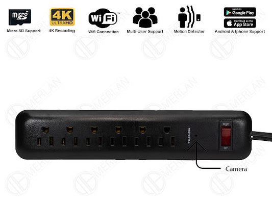 Hidden Surveillance Camera Extension Cord, Spy Security Camera