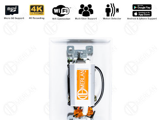 Hidden Surveillance Camera Light Switch, Security spy Camera